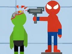 Gêm Superhero Bwllet ar-lein