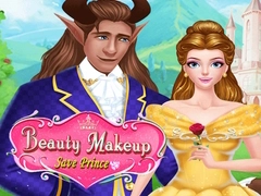 Gêm Makeup Harddwch: Cadwch y Tywysog ar-lein Gêm Makeup Harddwch: Cadwch y Tywysog ar-lein