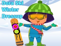 Gêm Dora Sgïo: Dychymiadau Gaeaf ar-lein Gêm Dora Sgïo: Dychymiadau Gaeaf ar-lein