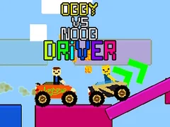 Gêm Obby yn erbyn Gyrrwr Noob ar-lein Gêm Obby yn erbyn Gyrrwr Noob ar-lein