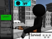 Gêm Saethwr gwn stickman 3d ar-lein