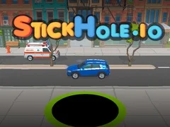 Gêm Stickhole.io ar-lein
