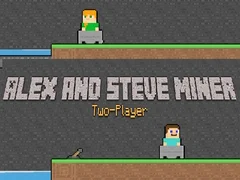 Gêm Alex a Steve: Mwyllwr Dau Chwaraewr ar-lein
