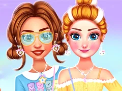 GĂȘm BFF Sefyllfa Kawaii Hyfryd ar-lein GĂȘm BFF Sefyllfa Kawaii Hyfryd ar-lein