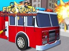 Gêm Simulated Driving Fire Truck ar-lein