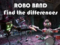 Gêm Band Robot - Canfod y Gwahaniaethau ar-lein