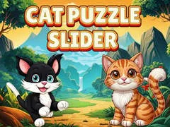 Gêm Slyd Puzzl Cath ar-lein Gêm Slyd Puzzl Cath ar-lein
