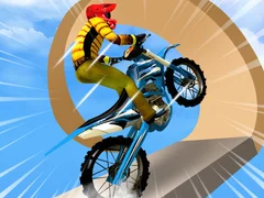 Gêm Chwedl Rasio Stunt Beic ar-lein