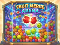 Gêm Fruit Merge Arena ar-lein