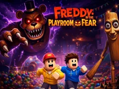 Gêm Freddy yn Playroom of Fear ar-lein