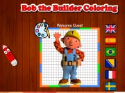 Gêm Bob lliwio'r adeiladwr ar-lein