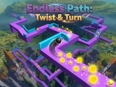 Gêm Endless Path: Twist & Turn ar-lein