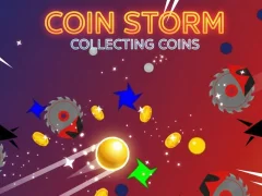 Gêm Coin Storm Casglu Ceiniogau ar-lein