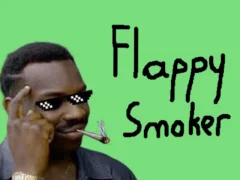 Gêm Ysmygwr Flappy ar-lein