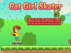 Gêm Cat Girl Skater ar-lein