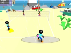 Gêm Pêl-foli Traeth Stickman ar-lein