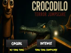 GĂȘm Crocodilo Bombardino: Terfysgaeth Jumpscare ar-lein GĂȘm Crocodilo Bombardino: Terfysgaeth Jumpscare ar-lein