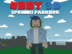 Gêm Obby 3D Spunki Parkour ar-lein