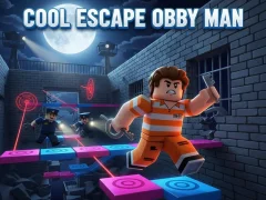 Gêm Cool Escape Dyn Obby ar-lein