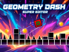 Gêm Geometreg Dash: Golygydd Gwych ar-lein