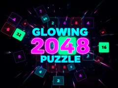 Gêm Glowing 2048 Pos ar-lein