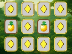 Gêm Strafagansa cof ffrwythau ar-lein