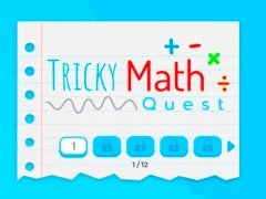 Gêm Quest Math Tricky ar-lein
