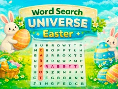 Gêm Word Search Universe Easter ar-lein