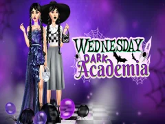 Gêm Academia Dywyll Dydd Mercher ar-lein