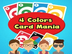 Gêm Mania Cerdyn 4 Lliw ar-lein