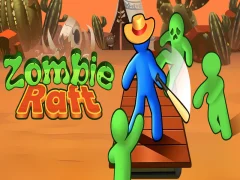 Gêm Rafft zombie ar-lein