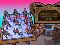 Gêm Steampunk uno i frwydro ar-lein