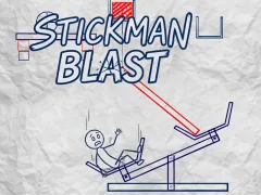 Gêm Stickman Blast ar-lein