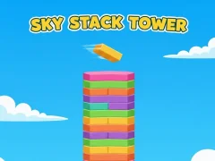 Gêm Tŵr Stack Sky ar-lein