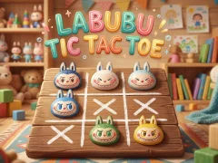 Gêm Labubu Tic Tac Toe ar-lein