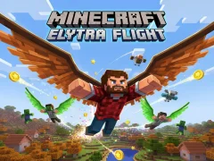 Gêm Minecraft: Hedfan Elytra ar-lein