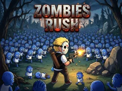Gêm Zombies Rush ar-lein