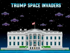 Gêm Goresgynwyr Trump Space ar-lein