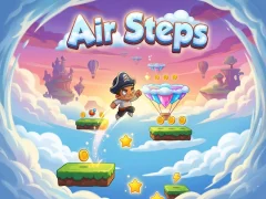 Gêm Air Steps ar-lein