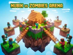 Gêm Arena Nubik vs Zombies ar-lein