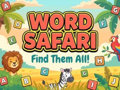 Gêm Word Safari ar-lein