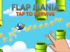 Gêm Fflap Mania Tap i Oroesi ar-lein