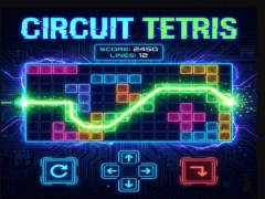 Gêm Cylchdaith Tetris ar-lein