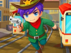Gêm Rhedwyr cowboi dash ar-lein