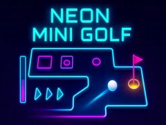 Gêm Golff Mini Neon ar-lein