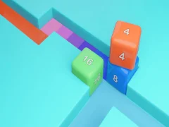 Gêm Ciwb Maze 2048 ar-lein