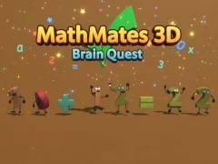 Gêm MathMates 3D: Quest Ymennydd ar-lein