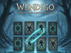 Gêm Cerdyn Cof Wendigo a Gêm Baru ar-lein