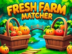 Gêm Ffres Farm Matcher ar-lein