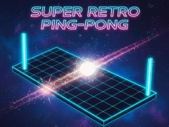 Gêm Super Retro Ping-pong ar-lein